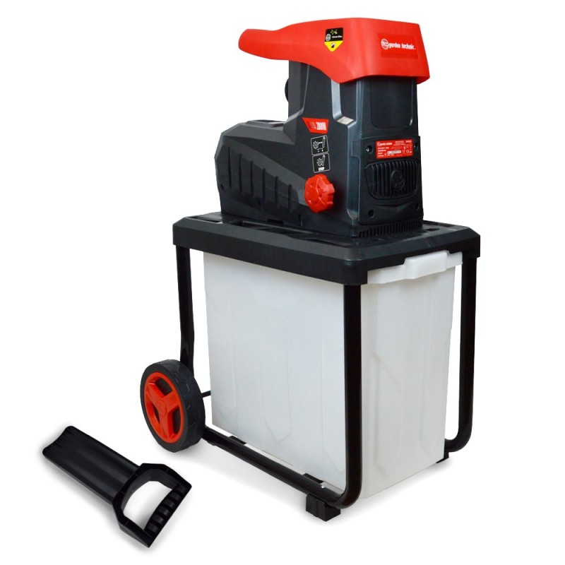 Broyeur de vegetaux electrique silencieux 2800W - 45MM