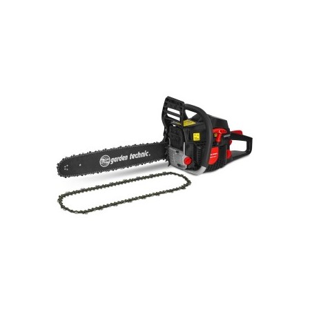 Tronçonneuse thermique 58CC - guide 50cm livrée avec 2 chaa®nes - Elem Garden