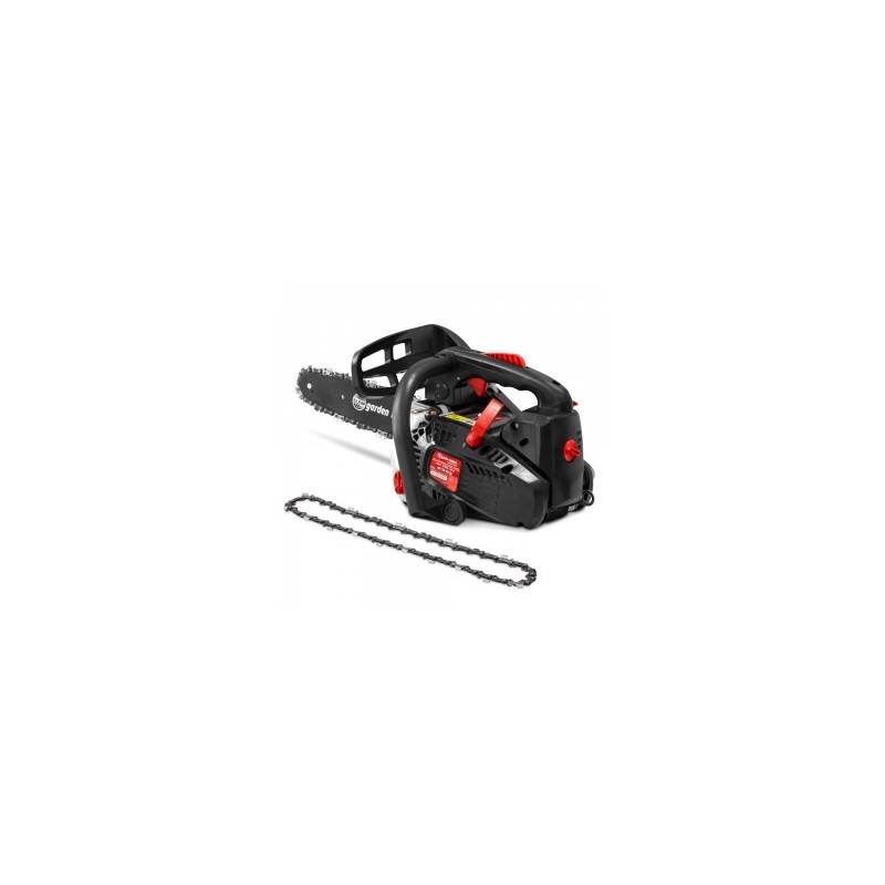 Elagueuse thermique 25cc - guide 25cm - 2 temps - Livrée avec 2 chaa®nes - Elem Garden