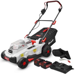 Tondeuse rechargeable 40V (2x20V) 37cm - Batteries et chargeur fournis - Elem Garden ELEM Garden Technic - 1