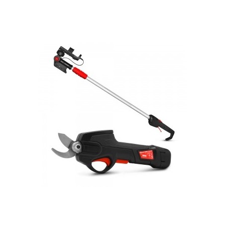 Sécateur rechargeable 7.2V lithium avec perche télescopique - Elem Garden