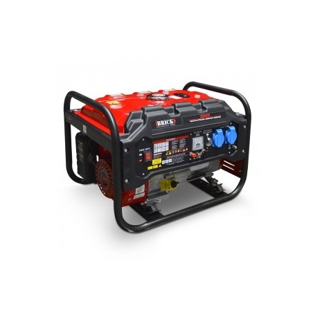 Groupe électrogéne max 2800W - Essence - 2 prises - AVR - Brick