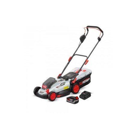 Tondeuse rechargeable 20V max 33 cm avec batterie 4Ah - X-Performer