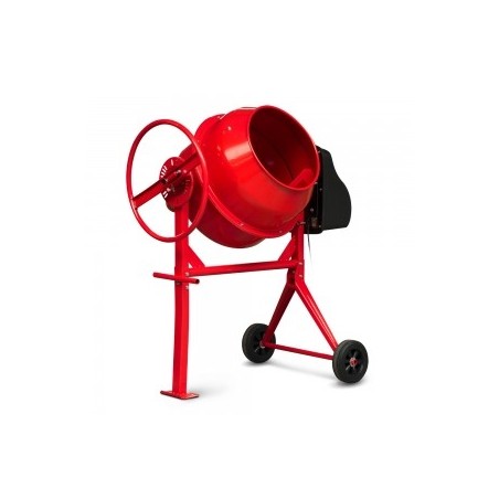 bétonniére electrique 550w - 140 litres - Avec roues - Brick