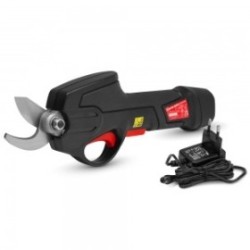 Sécateur rechargeable 7.2V lithium livré avec batterie intégrée et chargeur - Elem Garden