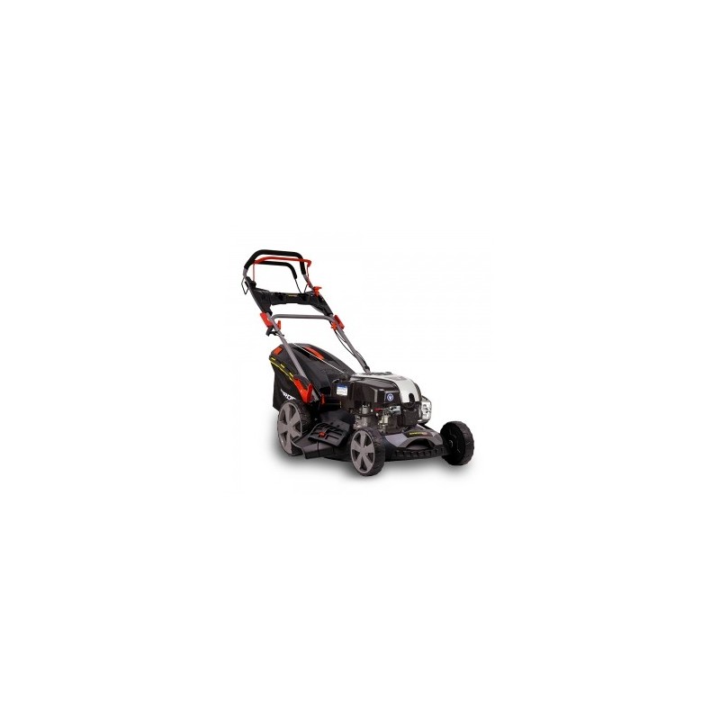 Tondeuse thermique tractée 161CC avec moteur Briggs and Stratton, mulching et éjection latérale - Gardeo Pro