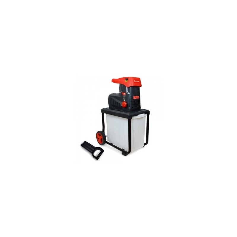 Broyeur de végétaux électrique silencieux 2800W - 45MM