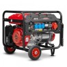 Groupe électrogéne max 6000W avec roues et prise triphasé - Brick