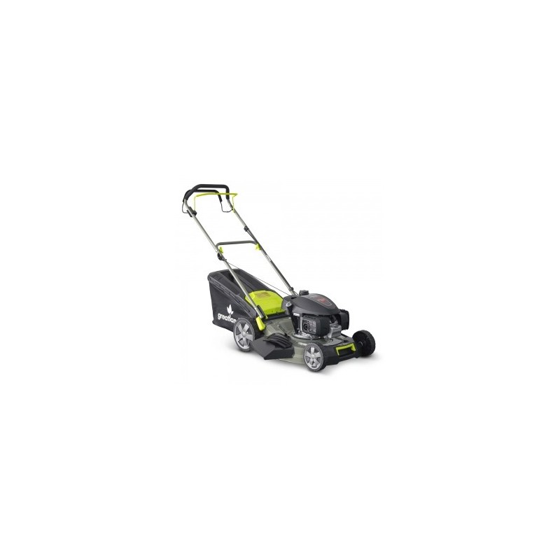 Tondeuse thermique tractée 167CC avec moteur Honda, mulching et éjection latérale