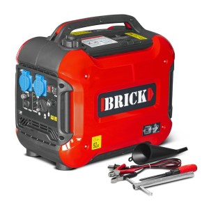 Groupe electrogene inverter silencieux max 1880W - 2 prises - Brick