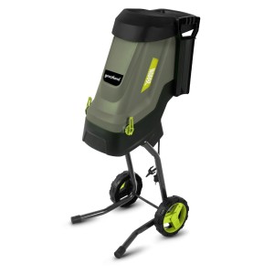 Broyeur de va©ga©taux a©lectrique 2600W avec sac ra©cupa©rateur de 45L