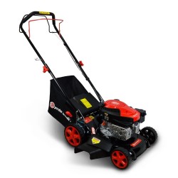 Tondeuse thermique tractee 144 CC - 40cm - mulching et ejection laterale ELEM Garden Technic - 1