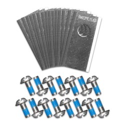 Jeu de 15 lames + vis pour robot tondeuse Lawnmaster Lawnmaster - 1