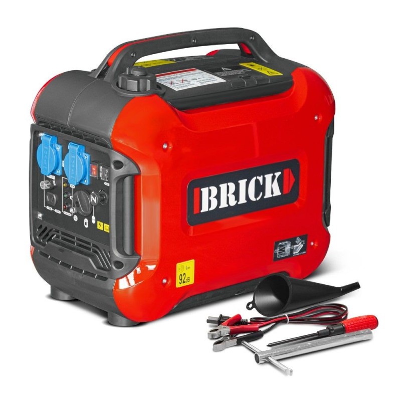 Groupe electrogene inverter silencieux max 1880W - 2 prises - Brick BRICK - 1 Groupe electrogene inverter silencieux max 1880W - 2 prises - Brick BRICK - 1