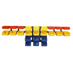 Kit rangement plastique modulable - Elem Technic ELEM Technic - 1