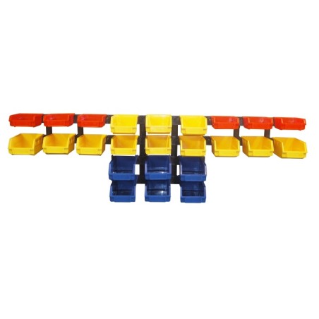 Kit rangement plastique modulable - Elem Technic ELEM Technic - 1