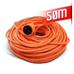 Allonge electrique 50m-3g*1.5mm2 Orange - I-Watts I-WATTS - 1