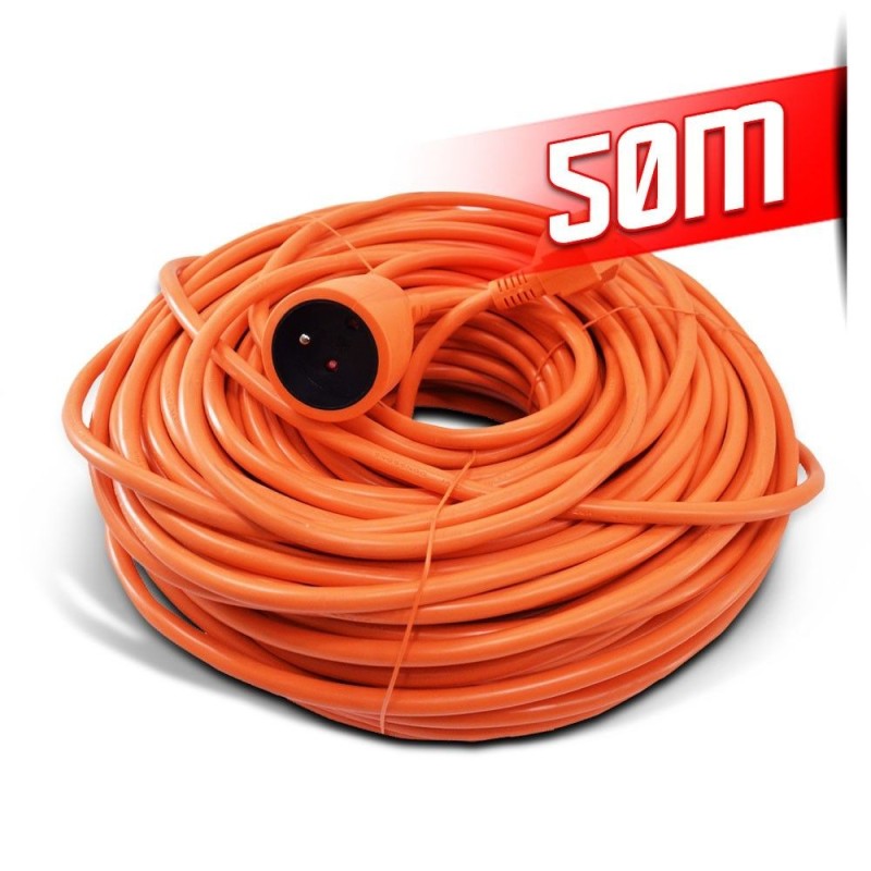 Allonge electrique 50m-3g*1.5mm2 Orange - I-Watts I-WATTS - 1 Allonge electrique 50m-3g*1.5mm2 Orange - I-Watts I-WATTS - 1