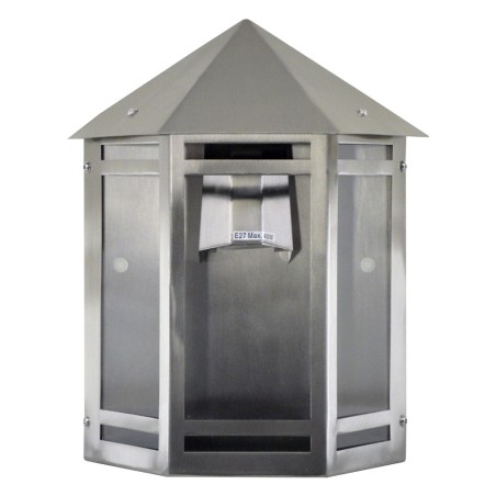 Demi applique Inox E27 60W - I-Watts Outdoor