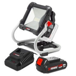 Projecteur de chantier rechargeable 20V avec batterie 2Ah - X Performer X-PERFORMER - 1
