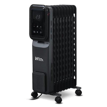 Radiateur bain d'huile 2000W 9 élements avec display Led -  Warm Tech