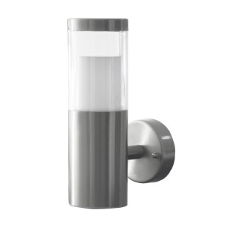 Applique murale Inox LED 7W + Bluetooth