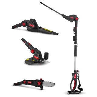 Outil de jardin multifonctions 4en1 sans fil 20V