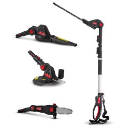 Outil de jardin multifonctions 4en1 sans fil 20V