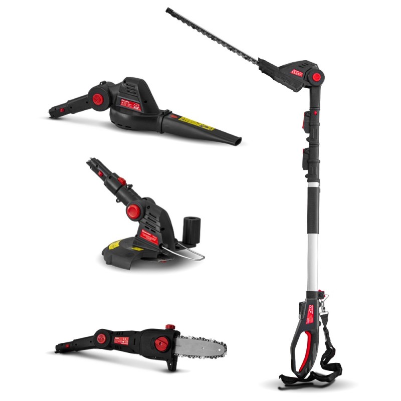Outil de jardin multifonctions 4en1 sans fil 20V