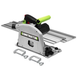Scie circulaire plongeante 1400W avec rail de guidage - Lame 190mm 24 dents - Constructor CONSTRUCTOR - 1