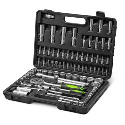 Coffre e  douilles et embouts 94 pcs Chrome Vanadium  - Constructor CONSTRUCTOR - 1