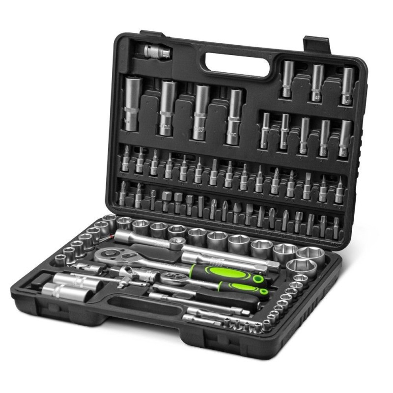 Coffre e  douilles et embouts 94 pcs Chrome Vanadium  - Constructor CONSTRUCTOR - 1