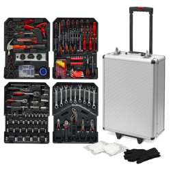 Trolley multi outils 820pcs avec poignee telescopique  - Constructor CONSTRUCTOR - 1