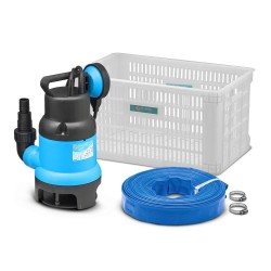 Kit pompe vide caves eaux chargees 400W + tuyau d evacuation 10M - Ekko Pumps Ekko pumps - 1