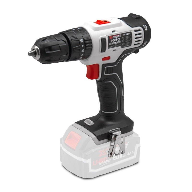 Perceuse visseuse percussion 20V livre sans batterie - X-Performer X-PERFORMER - 1 Perceuse visseuse percussion 20V livre sans batterie - X-Performer X-PERFORMER - 1