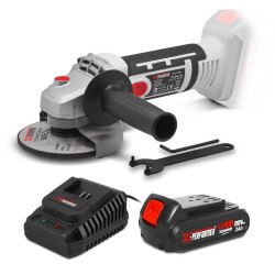 Meuleuse d'angle sans fil 20V - 115mm avec batterie 2Ah - X-Performer X-PERFORMER - 1