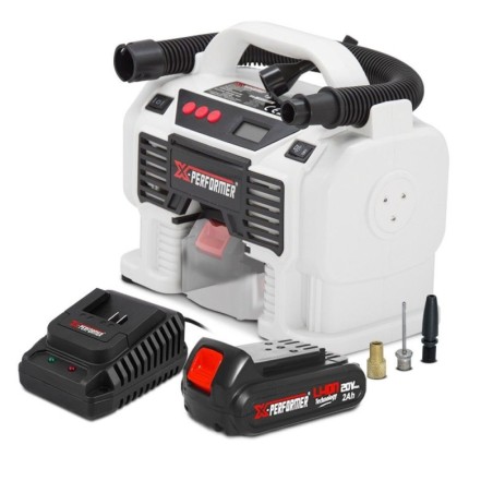 Gonfleur - degonfleur sans fil 20V avec batterie 2Ah - X-Performer X-PERFORMER - 1