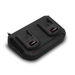Chargeur double pour batteries 20V - X Performer X-PERFORMER - 1