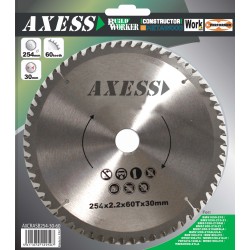 Lame pour scie a  onglets 254mm  - Axess AXESS - 1