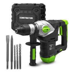 Marteau perforateur 1500W - 6 joules - Vitesse variable - avec coffret Constructor CONSTRUCTOR - 1