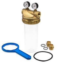 Filtre pro seul laiton et manometres - Atlas Filtr VITAL - 2