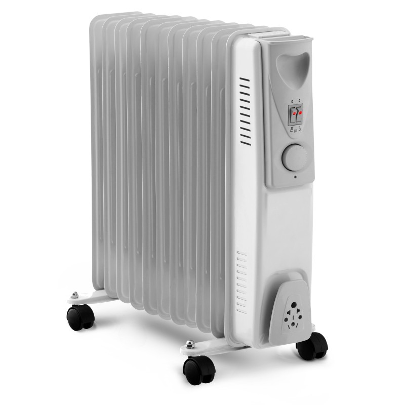 Radiateur bain d huile 2500W  11 éléments - Warm tech Radiateur bain d huile 2500W  11 éléments - Warm tech