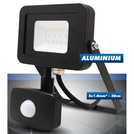 Projecteur mural LED avec detecteur 10W - I-Watts I-WATTS - 1