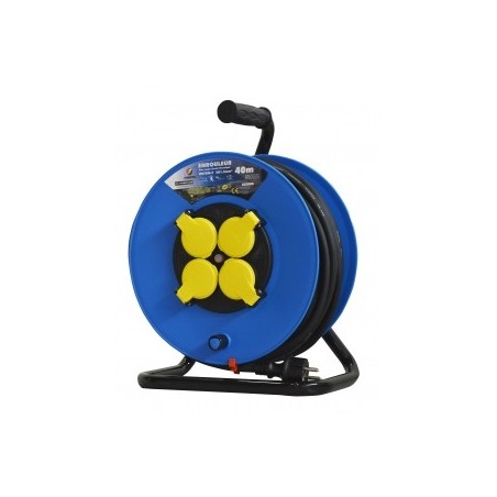 Enrouleur 4prises-h07rn-3g1.5mmÂ²-40m - I-Watts Pro