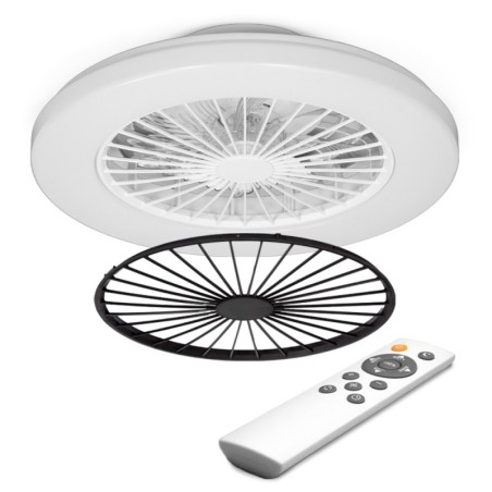 Ventilateur de plafond avec éclairage Led + télécommande