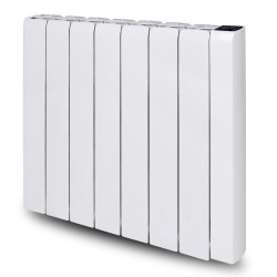 Radiateur inertie ceramique 2000 W horizontal blanc, timer 7 jours, 4 modes - Warm Tech WARM TECH - 2