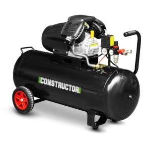 Compresseur a  huile 100L bicylindre - 8 bars - 2.2Kw - Constructor