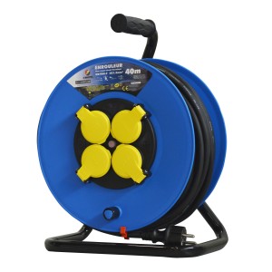 Enrouleur 4prises-h07rn-3g1.5mm²-40m - I-Watts Pro