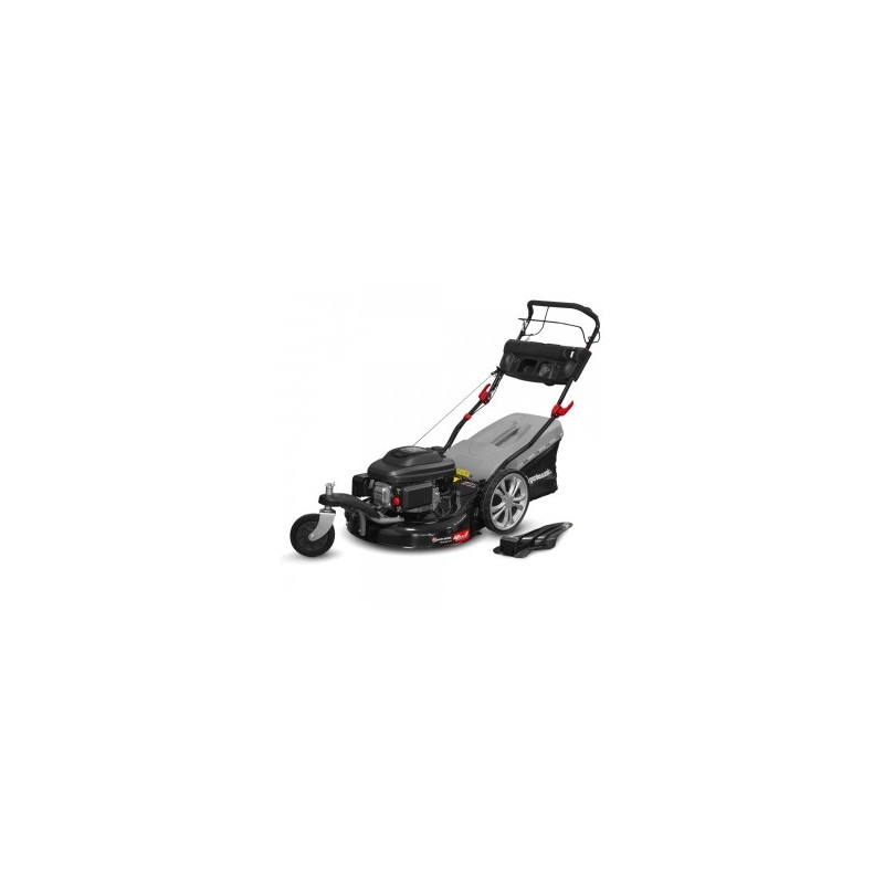 Tondeuse thermique tractée 3 roues 196cc - 55cm - 65L - Elem Garden