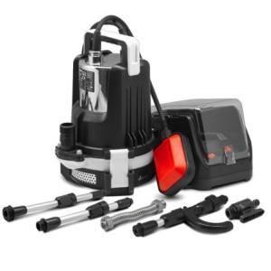 Pompe vide cave pour eaux claires sans fil 20V - Livraee sans batterie - X-Performer